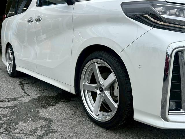 アルファードハイブリッド SR Cパッケージ 禁煙 サンルーフ 車高調 ワーク20インチアルミ リアエンター JBL メーカーナビ フルセグTV 全周囲モニター CD BSM デジタルインナーミラー フリップダウンモニター 両側電動スライドドア(54枚目)