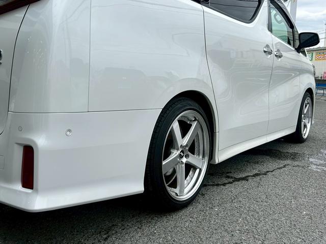 アルファードハイブリッド SR Cパッケージ 禁煙 サンルーフ 車高調 ワーク20インチアルミ リアエンター JBL メーカーナビ フルセグTV 全周囲モニター CD BSM デジタルインナーミラー フリップダウンモニター 両側電動スライドドア(55枚目)
