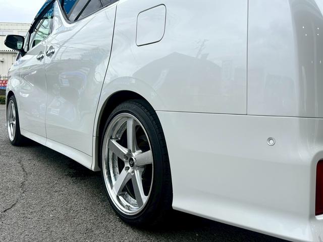 アルファードハイブリッド SR Cパッケージ 禁煙 サンルーフ 車高調 ワーク20インチアルミ リアエンター JBL メーカーナビ フルセグTV 全周囲モニター CD BSM デジタルインナーミラー フリップダウンモニター 両側電動スライドドア(56枚目)