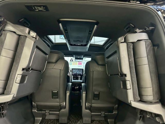 アルファード Z 衝突軽減システム トヨタチームメイト ガラスルーフ 10.3型ディスプレイオーディオ ナビTVキット付き 全周囲モニター HUD BSM デジタルインナーミラー 両側電動スライドドアパワーバックドア(37枚目)