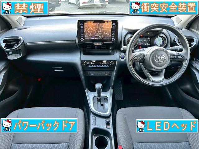 ヤリスクロス G 禁煙 衝突軽減システム レーダークルーズ 純ディスプレオーディオ(ナビTVキット付き) 全周囲モニター LEDヘッドランプ BSM スマートキー ETC パワーバックドア ソナー(7枚目)