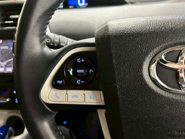 プリウス Aツーリングセレクション 禁煙 衝突軽減 フルセグナビ バックモニター BSM HUD ソナー スマートキー ドラレコ LEDヘッドライト シートヒーター ETC ナビ/NSZT-W66T(37枚目)