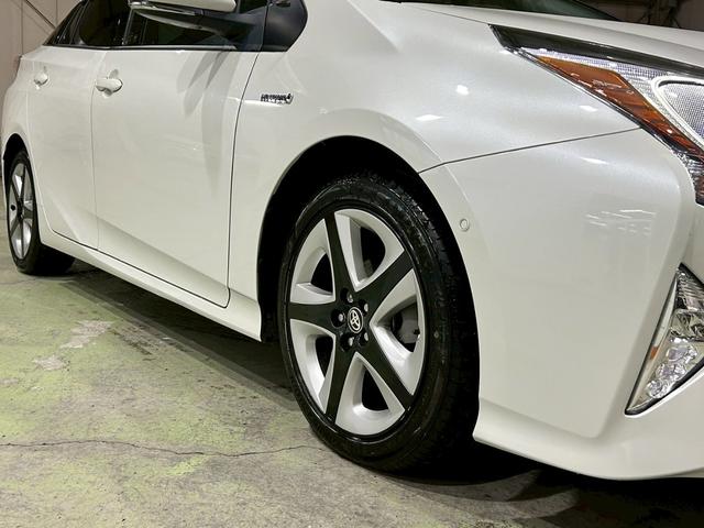 プリウス Aツーリングセレクション 禁煙 衝突軽減 フルセグナビ バックモニター BSM HUD ソナー スマートキー ドラレコ LEDヘッドライト シートヒーター ETC ナビ/NSZT-W66T(43枚目)