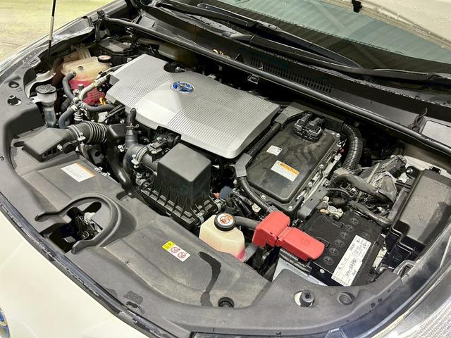 プリウス Aツーリングセレクション 禁煙 衝突軽減 フルセグナビ バックモニター BSM HUD ソナー スマートキー ドラレコ LEDヘッドライト シートヒーター ETC ナビ/NSZT-W66T(52枚目)