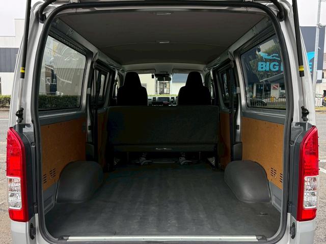 ハイエースバン ロングＤＸ　ＧＬパッケージ　ＥＴＣ／ＴＳＳ／６ＡＴ／ＬＥＤヘッド／バックカメラ／禁煙車／地デジ／ナビ／Ｂｌｕｅｔｏｏｔｈ／６名乗車／最大積載量１１５０ｋｇ（62枚目）