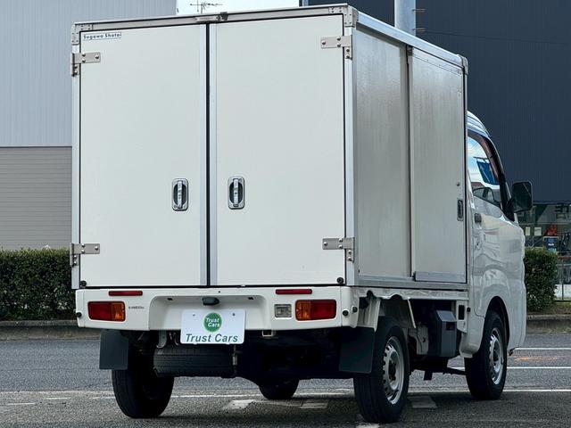 ハイゼットトラック カラー鋼板簡易保冷車ハイR/キーレス/パワーウィンドウ/箱内寸法 長さ179cm幅135cm高さ121cm(2枚目)
