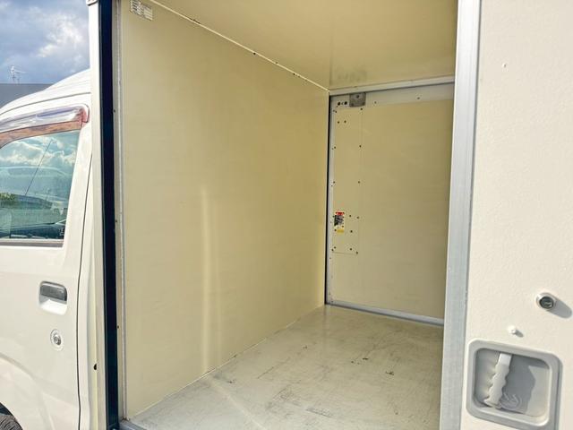 ハイゼットトラック カラー鋼板簡易保冷車ハイR/キーレス/パワーウィンドウ/箱内寸法 長さ179cm幅135cm高さ121cm(45枚目)