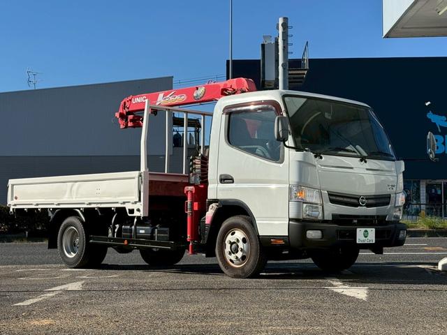 ＮＴ４５０アトラス ロングワイドＤＸ　ロングワイド／古河ユニック製３段クレーン／キーレス／最大積載量２ｔ／ＥＴＣ／準中型免許対応／３名乗車（3枚目）