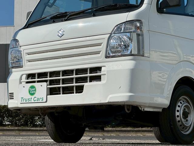 キャリイトラック ＫＣエアコン・パワステ　エアコン／パワステ／５ＭＴ／エアバッグ／最大積載量３５０ｋｇ／荷台寸法　長さ２０５ｃｍ幅１４１ｃｍ高さ２８ｃｍ（7枚目）