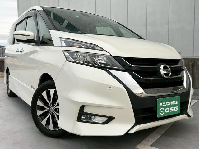 セレナ ハイウェイスター 純正ナビ・アラウンドビューモニター・パーキングアシスト・フルセグTV・バックカメラ・衝突軽減ブレーキ・ETC・オートライト・クルーズコントロール・ステアリングスイッチ・スマートキー(49枚目)