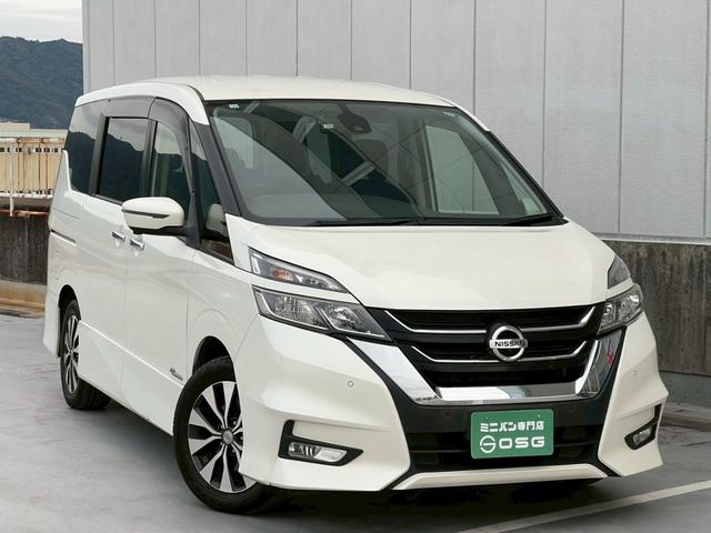 セレナ ハイウェイスター 純正ナビ・アラウンドビューモニター・パーキングアシスト・フルセグTV・バックカメラ・衝突軽減ブレーキ・ETC・オートライト・クルーズコントロール・ステアリングスイッチ・スマートキー(56枚目)