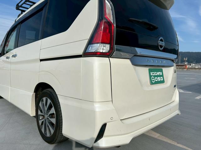 セレナ ハイウェイスター 両側電動スライドドア・パーキングアシスト・レーンキープアシスト・フリップダウンモニター・アラウンドビューモニター・純正ナビ・ドライブレコーダー・ETC・衝突軽減ブレーキ・ルーフキャリア(57枚目)