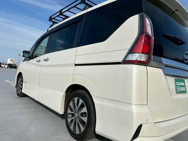 セレナ ハイウェイスター 両側電動スライドドア・パーキングアシスト・レーンキープアシスト・フリップダウンモニター・アラウンドビューモニター・純正ナビ・ドライブレコーダー・ETC・衝突軽減ブレーキ・ルーフキャリア(61枚目)