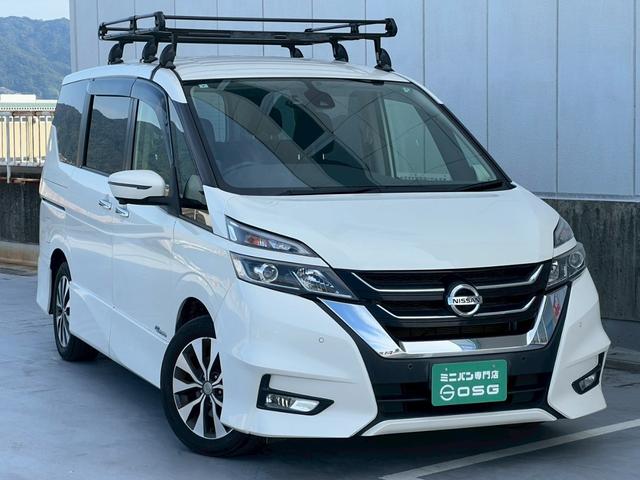 セレナ ハイウェイスター 両側電動スライドドア・パーキングアシスト・レーンキープアシスト・フリップダウンモニター・アラウンドビューモニター・純正ナビ・ドライブレコーダー・ETC・衝突軽減ブレーキ・ルーフキャリア(62枚目)