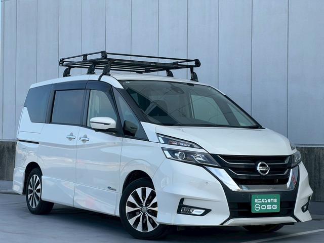 セレナ ハイウェイスター 両側電動スライドドア・パーキングアシスト・レーンキープアシスト・フリップダウンモニター・アラウンドビューモニター・純正ナビ・ドライブレコーダー・ETC・衝突軽減ブレーキ・ルーフキャリア(74枚目)