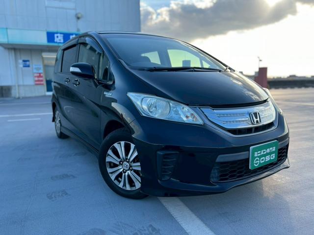 フリードハイブリッド ジャストセレクション バックモニター・両側パワースライドドア・地デジ対応ナビ・クルーズコントロール・ビルトインETC・アルパイン後席モニター・スマートキー・黒半皮シート・HDDナビ・(46枚目)