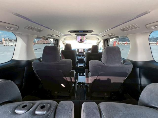 ヴェルファイア ２．５Ｚ　地デジ対応ナビ・ビルトインＥＴＣ・ＢｌｕｅｔｏｏｔｈＡｕｄｉｏ対応・バックモニター・後部座席エアコン・後部座席モニター・プッシュスタート・両側パワースライドドア・ドライブレコーダー（7枚目）