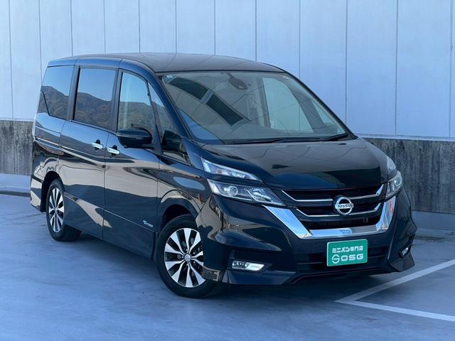 セレナ ハイウェイスター　Ｖセレクション　クルーズコントロール・ＢｌｕｅｔｏｏｔｈＡｕｄｉｏ対応・バックモニター・ビルトインＥＴＣ・プッシュスタート・後部座席エアコン・後部座席モニター・ドライブレコーダー両側パワースライドドア（79枚目）