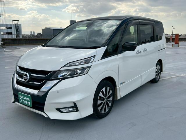 セレナ ハイウェイスター　両側パワースライドドア・後部座席エアコン・クルーズコントロール・プッシュスタート・地デジ対応ナビ・ＥＴＣ・バックモニター・３列シート・ＢｌｕｅｔｏｏｔｈＡｕｄｉｏ対応・パーキングアシスト（53枚目）