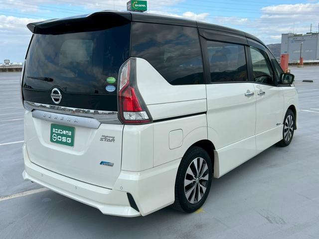 セレナ ハイウェイスター　両側パワースライドドア・後部座席エアコン・クルーズコントロール・プッシュスタート・地デジ対応ナビ・ＥＴＣ・バックモニター・３列シート・ＢｌｕｅｔｏｏｔｈＡｕｄｉｏ対応・パーキングアシスト（56枚目）