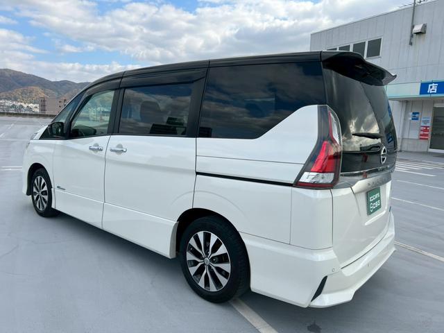 セレナ ハイウェイスター　両側パワースライドドア・後部座席エアコン・クルーズコントロール・プッシュスタート・地デジ対応ナビ・ＥＴＣ・バックモニター・３列シート・ＢｌｕｅｔｏｏｔｈＡｕｄｉｏ対応・パーキングアシスト（62枚目）