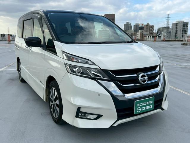 セレナ ハイウェイスター　両側パワースライドドア・後部座席エアコン・クルーズコントロール・プッシュスタート・地デジ対応ナビ・ＥＴＣ・バックモニター・３列シート・ＢｌｕｅｔｏｏｔｈＡｕｄｉｏ対応・パーキングアシスト（66枚目）