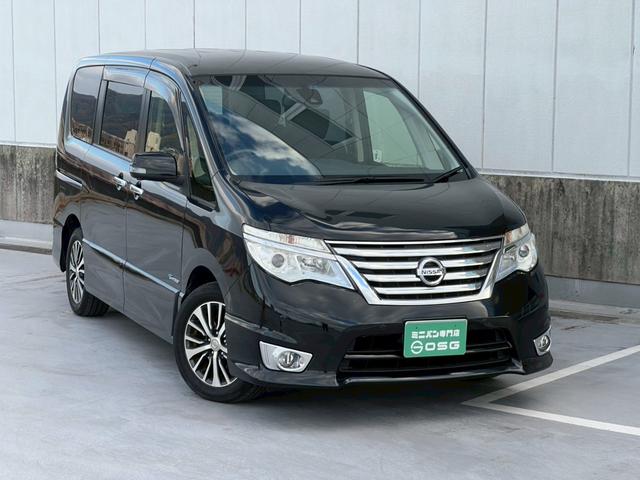 セレナ ハイウェイスター　Ｖセレ＋セーフティＩＩ　ＳＨＶ　地デジ対応ナビ・後部座席エアコン・後部座席モニター・ＢｌｕｅｔｏｏｔｈＡｕｄｉｏ対応・クルーズコントロール・両側パワースライドドアバックカメラ・プッシュスタート・ビルトインＥＴＣ（63枚目）