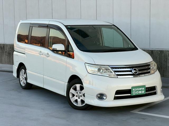 セレナ ハイウェイスター 地デジ対応純正ナビ・バックカメラ・ビルトインETC・両側パワースライドドア・インテリキー・純正アルミホイール・ディスチャージヘッドライト・オートエアコン・オートライト・(71枚目)