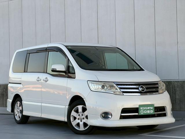 セレナ ハイウェイスター 地デジ対応純正ナビ・バックカメラ・ビルトインETC・両側パワースライドドア・インテリキー・純正アルミホイール・ディスチャージヘッドライト・オートエアコン・オートライト・(72枚目)