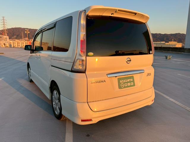 セレナ ハイウェイスター 地デジ対応純正ナビ・バックカメラ・ビルトインETC・両側パワースライドドア・インテリキー・純正アルミホイール・ディスチャージヘッドライト・オートエアコン・オートライト・(78枚目)