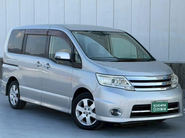 セレナ ハイウェイスター Vセレクション バックカメラ・地デジ対応ナビ・インテリジェントキー・3列シート・両側パワースライドドア・ビルトインETC・バイキセノンライト・バックガイドモニター・後部座席エアコン(66枚目)