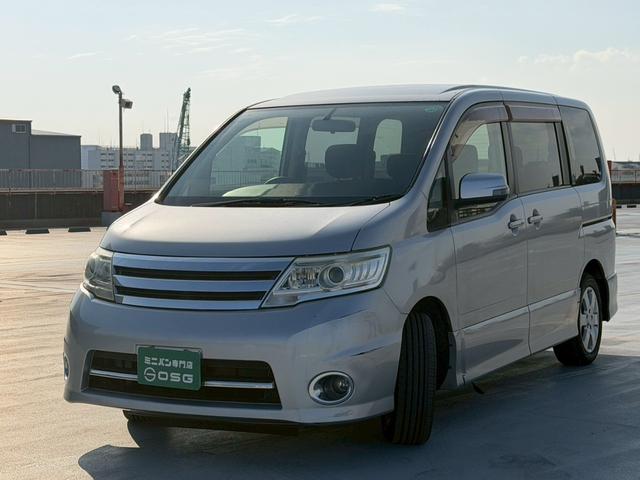 セレナ ハイウェイスター Vセレクション バックカメラ・地デジ対応ナビ・インテリジェントキー・3列シート・両側パワースライドドア・ビルトインETC・バイキセノンライト・バックガイドモニター・後部座席エアコン(67枚目)