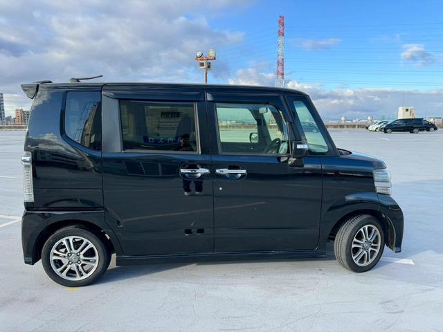 Ｎ－ＢＯＸカスタム Ｇ　ＳＳパッケージ　純正ナビ・電動スライドドア・シートカバー・バックカメラ・シートヒーター・ＥＴＣ・オートライト・ステアリングスイッチ・アイドリングストップ・純正アルミホイール・スマートキー（57枚目）