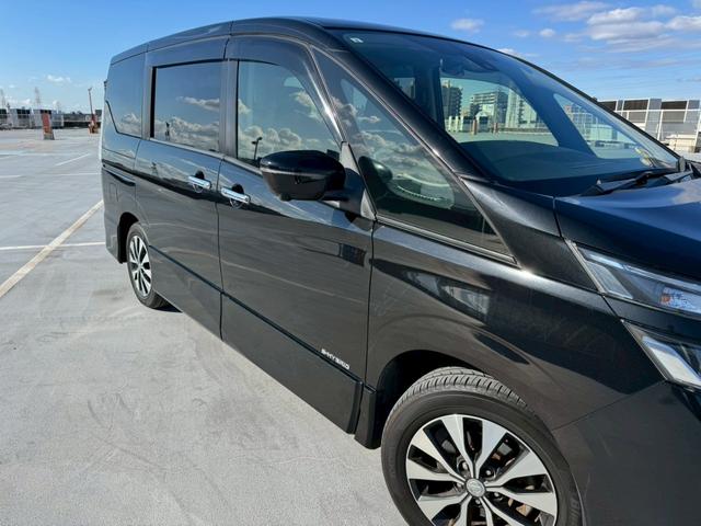 セレナ ハイウェイスター　ＶセレクションＩＩ　禁煙車・障害物センサー・フリップダウンモニター・全周囲カメラ・地デジ対応ナビ・ＬＥＤヘッドランプ・フロントフォグランプ・後部座席エアコン・フルフラットシート・スマートキー・３列シート・（59枚目）