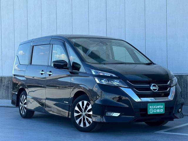 セレナ ハイウェイスター　ＶセレクションＩＩ　禁煙車・障害物センサー・フリップダウンモニター・全周囲カメラ・地デジ対応ナビ・ＬＥＤヘッドランプ・フロントフォグランプ・後部座席エアコン・フルフラットシート・スマートキー・３列シート・（73枚目）