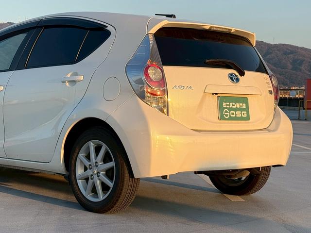 アクア S 禁煙車・スマートキー・プッシュスタート・バックカメラ・ETC・クルーズコントロール・ドライブレコーダー・地デジ対応ナビ・Bluetooth対応オーディオ・純正アルミホイール(61枚目)