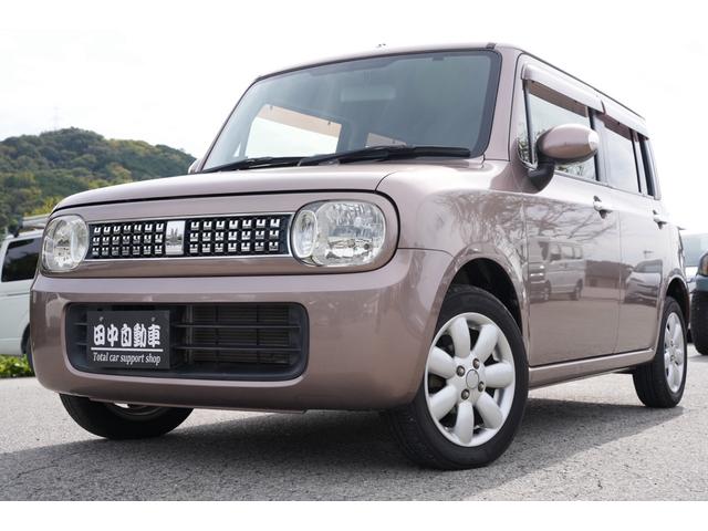 アルトラパン １０ｔｈアニバーサリーリミテッド　社外ナビ／ワンセグ／プッシュスタート／レーダー／ＥＴＣ／シートヒーター／スマートキー／キーレスエントリー／アルミホイール／フルフラットシート／ベンチシート／盗難防止システム（5枚目）