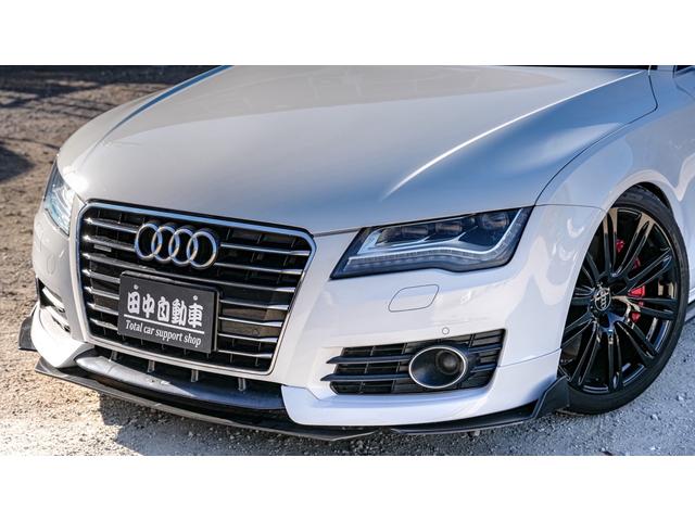 A7スポーツバック 3.0TFSIクワトロ 純正ナビ/ETC/バックカメラ/Bluetooth/ABTフロントエアロ/ローダウン/20インチ純正AW/ブラックレザーシート/シートヒーター/BOSEサウンド/コーティング施工済み/電動リアゲート(6枚目)