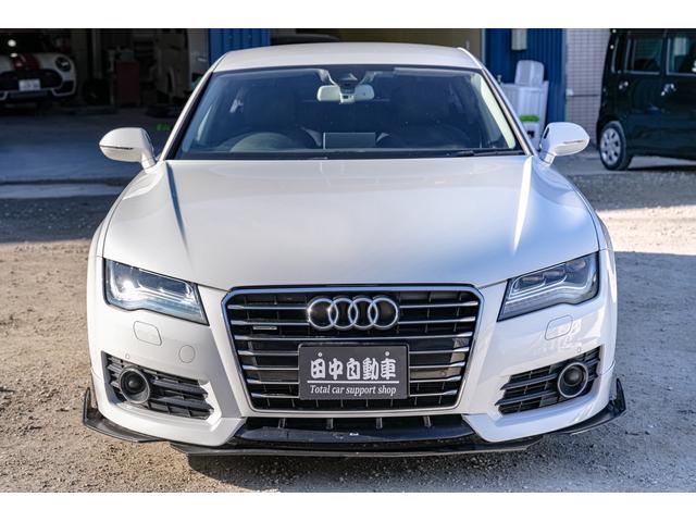 A7スポーツバック 3.0TFSIクワトロ 純正ナビ/ETC/バックカメラ/Bluetooth/ABTフロントエアロ/ローダウン/20インチ純正AW/ブラックレザーシート/シートヒーター/BOSEサウンド/コーティング施工済み/電動リアゲート(9枚目)