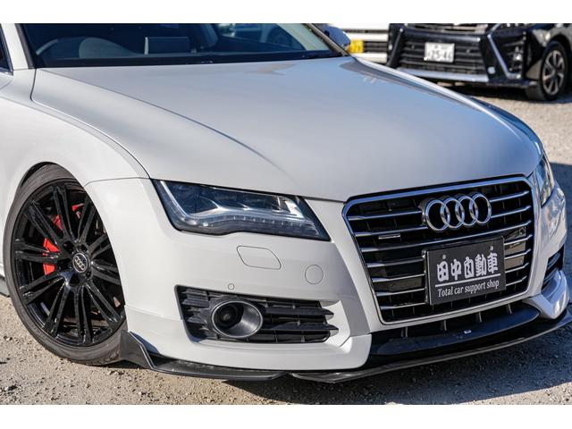 A7スポーツバック 3.0TFSIクワトロ 純正ナビ/ETC/バックカメラ/Bluetooth/ABTフロントエアロ/ローダウン/20インチ純正AW/ブラックレザーシート/シートヒーター/BOSEサウンド/コーティング施工済み/電動リアゲート(15枚目)