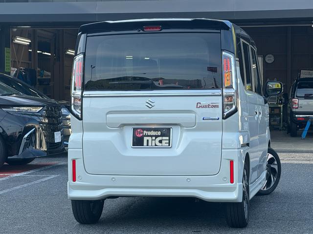 スペーシアカスタム ハイブリッドXS 純正15インチアルミ!両側電動スライド!コーナーセンサー!LEDヘッドライト!電動格納ミラー!クルーズコントロール!電動サイドブレーキ!ヘッドアップディスプレイ!シートヒーター!(14枚目)