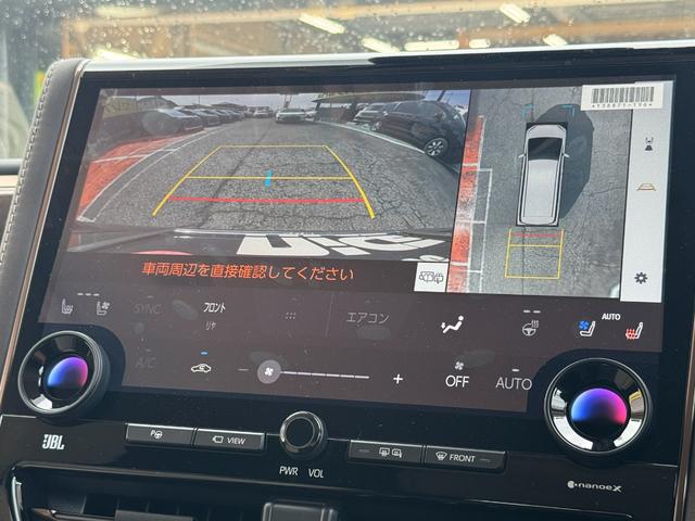 アルファードハイブリッド エグゼクティブラウンジ　ＪＢＬサウンド！ユニバーサルステップ！ムーンルーフ！電子ミラー！ＨＵＤ！パノビュー！ＣＤ・ＤＶＤデッキ！後席モニター！サイドエンブレムイルミ！イルミネーションセット！２列目電動シート！ベージュシート！（10枚目）