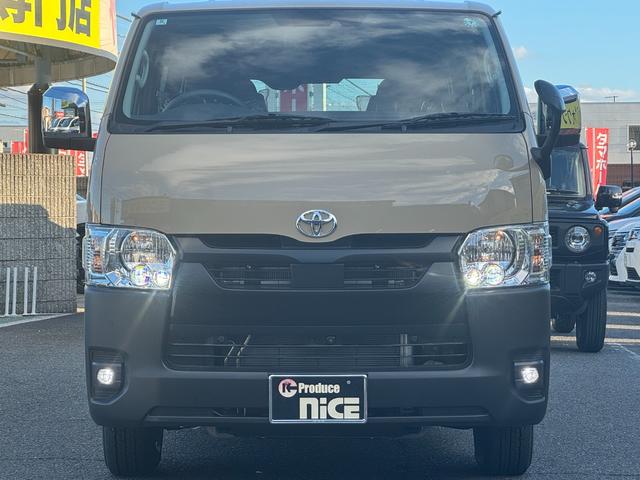 ハイエースバン ロングスーパーGL アースカラーパッケージ!プッシュスタート!デジタルミラー!両側電動スライドドア!衝突軽減ブレーキ!電動格納ミラー!オートハイビーム!100Vコンセント!パワーウィンドウ!オートエアコン!(6枚目)