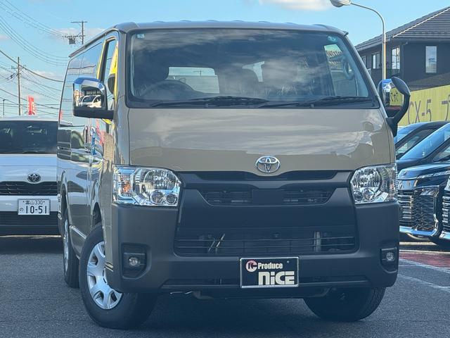 ハイエースバン ロングスーパーGL アースカラーパッケージ!プッシュスタート!デジタルミラー!両側電動スライドドア!衝突軽減ブレーキ!電動格納ミラー!オートハイビーム!100Vコンセント!パワーウィンドウ!オートエアコン!(10枚目)