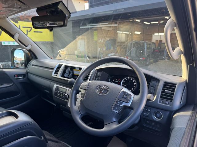 ハイエースバン ロングスーパーGL アースカラーパッケージ!プッシュスタート!デジタルミラー!両側電動スライドドア!衝突軽減ブレーキ!電動格納ミラー!オートハイビーム!100Vコンセント!パワーウィンドウ!オートエアコン!(42枚目)