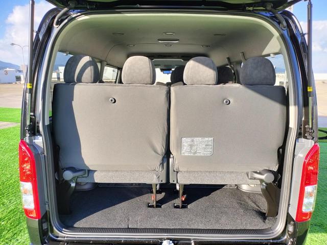 ハイエースワゴン GL ロング ミドルルーフ/プリクラッシュセーフティ/電動スライドドア/デジタルインナーミラー/LEDヘッドライト/新車保証書付/走行36km/パーキングサポートブレーキ/100Vコンセント(69枚目)