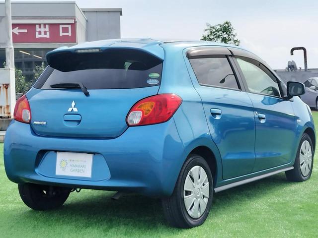 ミラージュ M キーレス ETC 車検整備付き アイドリングストップ エアコン パワステ 電動格納ミラー 走行46650km ミデアムブルーパール(14枚目)