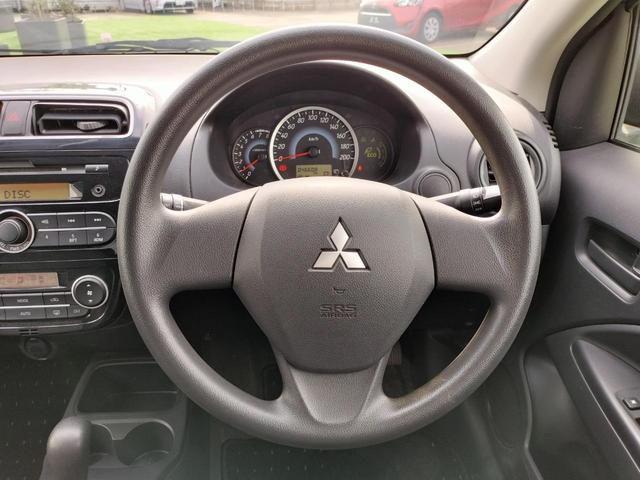 ミラージュ M キーレス ETC 車検整備付き アイドリングストップ エアコン パワステ 電動格納ミラー 走行46650km ミデアムブルーパール(24枚目)