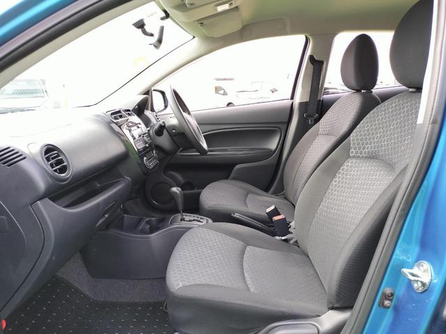 ミラージュ M キーレス ETC 車検整備付き アイドリングストップ エアコン パワステ 電動格納ミラー 走行46650km ミデアムブルーパール(42枚目)