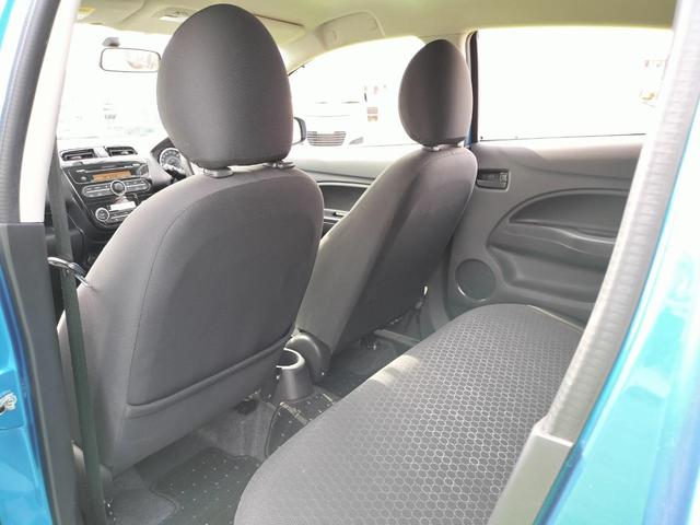 ミラージュ M キーレス ETC 車検整備付き アイドリングストップ エアコン パワステ 電動格納ミラー 走行46650km ミデアムブルーパール(47枚目)